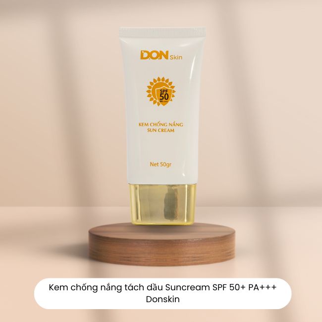 kcn tach dầu suncream